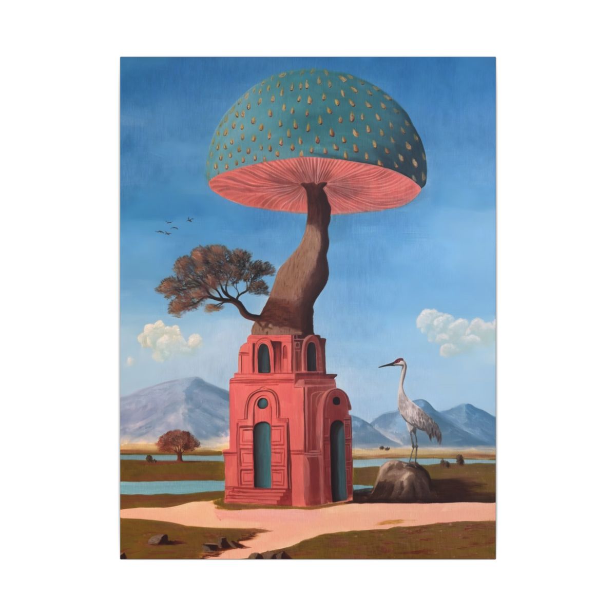Gallery-wrapped canvas of Above and Under