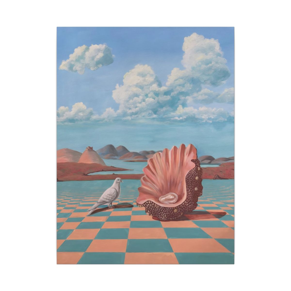 Gallery-wrapped canvas of Aphrodite Smile