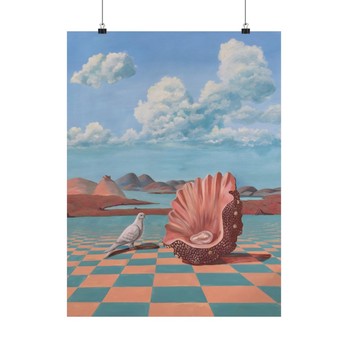 Giclée poster print of Aphrodite Smile