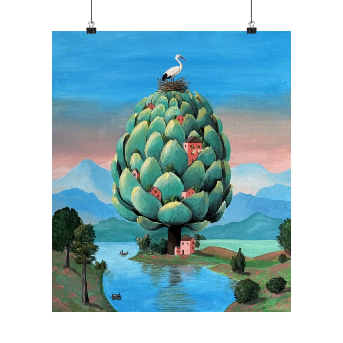 Giclée Poster of Hidden in Petals
