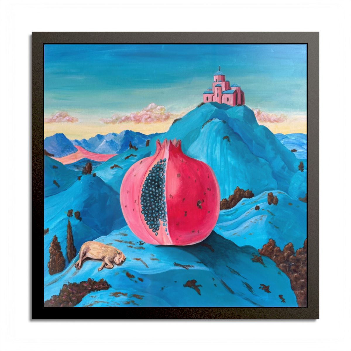 Framed Giclée of Sakartvelo