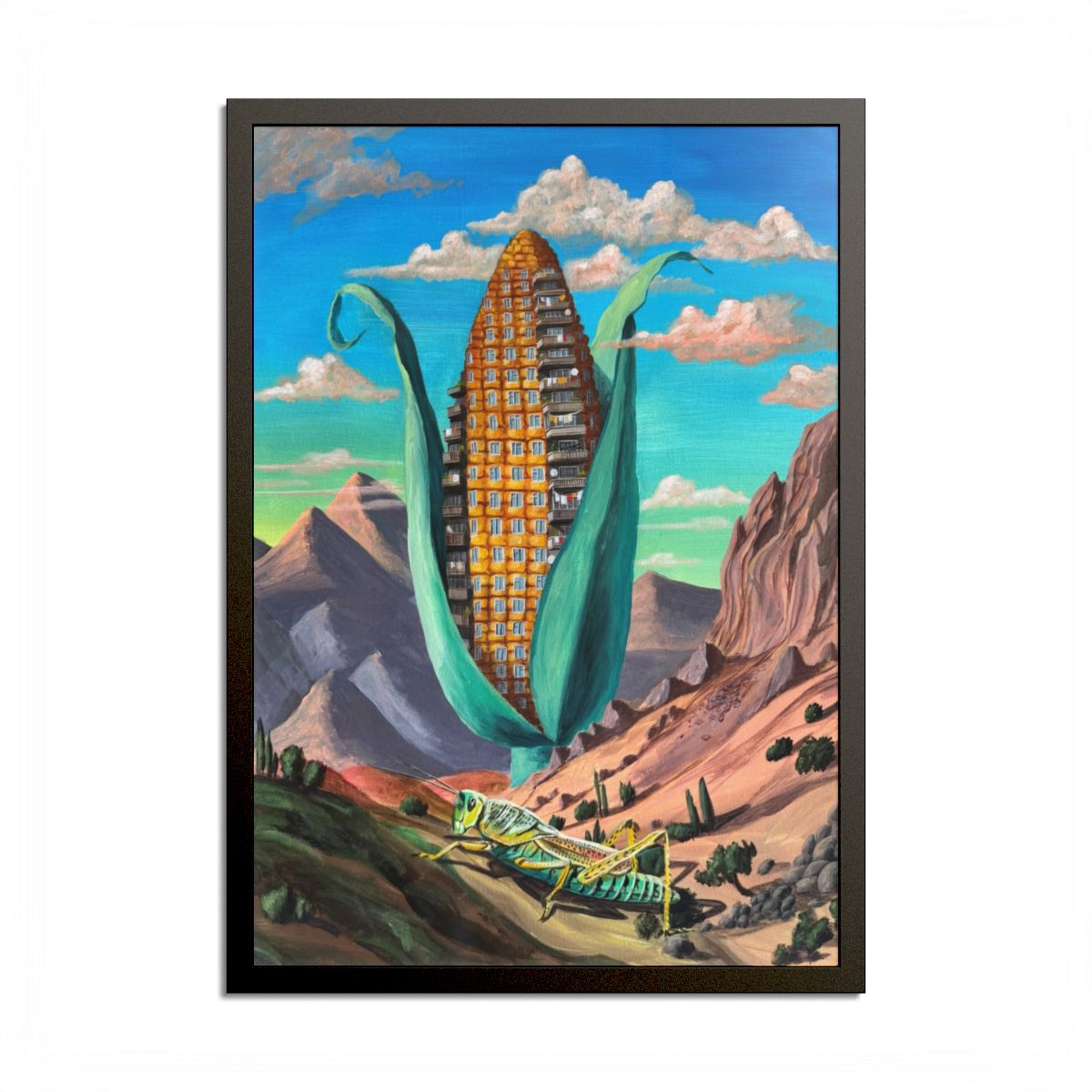 Framed Giclée of Wild East